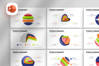 3D Sphere Infographic - Presentation Template